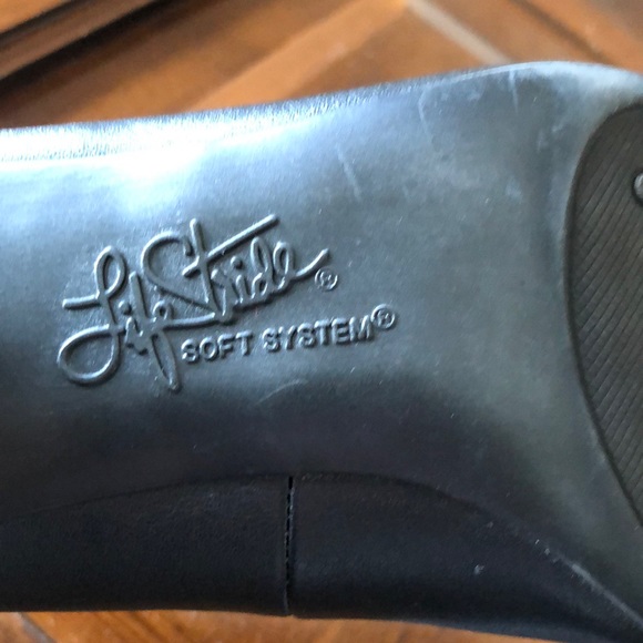 Women’s size 9 1/2 medium black Lifestride soft system PARIGI heels - Picture 7 of 10